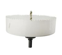 Seghetto da 32 - 152 mm con taglierina a mandrino a gambo da 1/2" trapano...