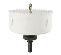 Seghetto da 32 - 152 mm con taglierina a mandrino a gambo da 1/2" trapano...