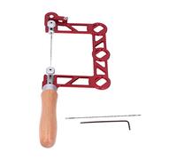 Seghetto da traforo ZenithAur con telaio a U e manico in legno per regolare la tensione della lama, un seghetto da traforo per la lavorazione del legno per il taglio di (occhio)