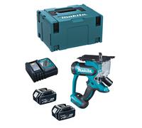 Seghetto per cartongesso MAKITA DSD180RTJ (2 x 5,0 Ah + DC18RC + MAKPAC 3)