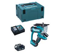 Seghetto per cartongesso MAKITA DSD180RTJ1 (1 x 5,0 Ah + DC18RC + MAKPAC 3)
