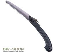 SEGHETTO PIEGHEVOLE OLIVA E NERO CON BORSA ARMY BW SEGA CACCIA SEGA A MANO OU...