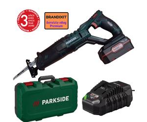 Seghetto Ricaricabile PARKSIDE PSSA 20-Li B2 + Batteria 4Ah + Caricabatterie 4,5