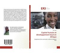 Segla-E Capital Humain Et Développement Local En Afrique (Tascabile)