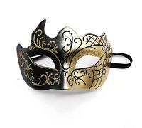 Seglory Maschera veneziana per uomo e donna, elegante maschera mascherata per maschera, carnevale e Halloween