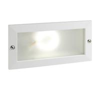 SEGNA PASSO LED INCASSO RETTANGOLARE APERTO 'ESCAPE' colore bianco - 10 watt