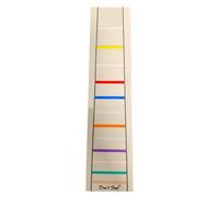 Segna-posizioni per tastiera DON`T FRET 105, per 3/4 violino e 33 cm viola (13"), con 12 linee