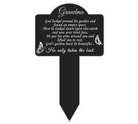 Segna tomba per papà, paletto commemorativo alato in metallo, decorazione per esterni, per il giardino del papà, paletto commemorativo per papà (papà)
