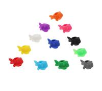 Segnabicchieri in Silicone 12 Pezzi per Calici Identificatori Antiscivolo | Morbidi e Isolanti, Protezione Antiurto, Pratici Contrassegni Colorati per Feste, Ricevimenti e Degustazioni