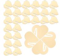 Segnabicchieri Resistenti in Acrilico 50 a Forma di Cuore Riutilizzabili e Portatili Eleganti e Delicati Etichette per Bicchieri da per Bar