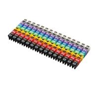 Segnacavi colorati, set 100 pz