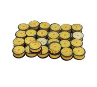 Segnacavi per tubi in PVC, 26 pezzi, set di 26 tubi per marcatura cavi codificati con lettere dalla A alla Z, per cavi elettronici, cablaggio elettrico e gestione dei cavi di (4 m²)