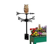 SegnaIn Metallo - SegnaGirevole a,Indicatore Di Direzione Del - Per Aree Esterne E Spazi Aperti, Come Patio, Cortili, Tetti, Giardini, Terrazze, Ville, Paesaggio, Casa E Casale
