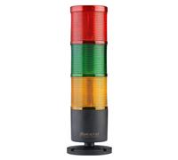 Segnalatore a tre strati per palo/LED con buzzer per il montaggio in superficie 40-250 V CA/CC