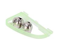 Segnalatore di Abboccata per Canna da Pesca, 20 Pz Segnalatore di Abboccata con Canna da Pesca Doppio Campane di Allarme Notte Fluorescente Punta di Canna da Pesca Punta di Morso di Pesce Campanello