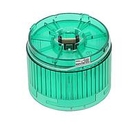 Segnalatore LR7-E-G: luce LED verde 24VDC IP65 Ø70x50mm LR7 -20-50°C PATLITE