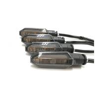 Segnalatore Luci Indicatori Di Direzione Per Moto Per Per CB400X, Per CB500 X/F, Per CB650R, Per CB1000R, Per CB1300 Luci Lampeggianti Lampada Deviazione(Fumo,4 pezzi)