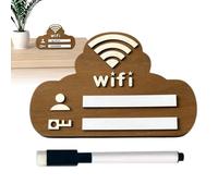 Segnalatore Wi-Fi, decorazione per lavagne Wi-Fi, lavagna di accesso Wi-Fi, segnale informativo Wi-Fi, lavagna informativa wireless da parete, lavagna informativa wireless per hotel, segnale wireless