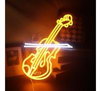 Segnale a Led Con Violino, Luce al Neon Musicale, Decorazione Artistica per Camera da Letto e Sala Giochi