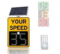 Segnale alimentato solare di feedback di velocità del radar del LED per la sicurezza stradale e il controllo del traffico di quartiere