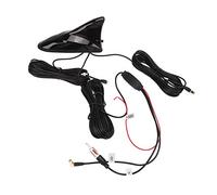 Segnale AM FM per Autoradio, Antenna Pinna di Squalo 12V GPS DAB FM WIFI Ad Alta sensibilità Lunghezza Cavo 5 M Antenna Radio Universale