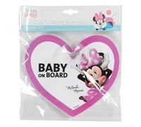 Disney Cartello Bimbo A Bordo A Ventosa Con Grafiche Disney Minnie Mouse B_0002_