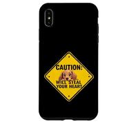 Segnale di attenzione cane bassotto regalo divertente cucciolo Wiener Custodia per iPhone XS Max
