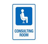 Segnale di avvertimento per sala consulenza, cartello in metallo per la sicurezza della stanza, per affari, casa, esterni, interni, strada, cortile, garage, parete stradale, attenzione, decorazione