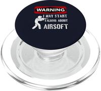 Segnale di avvertimento potrebbe iniziare a parlare di Airsoft Airsofting PopSockets PopGrip per MagSafe
