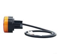 Segnale di direzione facile da installare per scooter KuKirin A1 sinistro | Indicatore laterale destro, lente arancione brillante, struttura in plastica, facile da installare a scatto