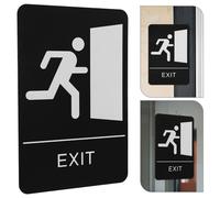 Segnale Di Emergenza Uscita Sicurezza Cartello Del Corridoio Il