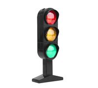 Segnale Di Traffico Educativo - Giocattolo Di Luce Trafficata A Batteria | Strumento Di Insegnamento Lampeggiante E Suoni | MINI MODELLO SIIGNAL | Kids Trraffic Awareness Toy Per Il Gioco Interno E In