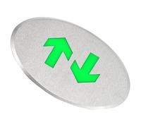 Segnale di uscita di emergenza Segnale luminoso Segnale di uscita fluorescente