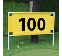 Segnale digitale di distanza da golf, 50-300 m, resistente al sole e alla pioggia, per campo guida, pratica in cortile, uso all'aperto e allo stadio