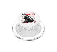 Segnale disconnesso perso Cyber Glitch Digital Detox Art PopSockets PopGrip per MagSafe