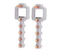 Segnale drone estensione antenna ad alto guadagno remoto remoto range booster per controller combinato FPV 2 ABS rame leggere 6.8x2,5x2,3 cm 2 pacchetto (Grigio)