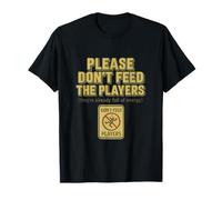 Segnale energetico 3D Pickleball con scritta "Please Don't Feed Players" Maglietta