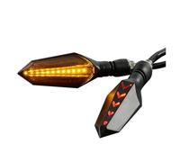 Segnale Luce Freno Indicatori Di Direzione Per Moto 1 Paio 12V Scooter Posteriori Che Scorrono Luci 12 LED