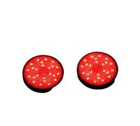 Segnale Luce Freno Moto 24LED Freno Arresto Avvertimento Riflettore Luce Rotonda Coda Posteriore Lampada Indicatore Per Auto Camion Di Direzione 12V DC