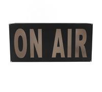 Segnale Luminoso ON AIR da Parete per Studio Registrazione Professionale, con Pulsante di Avvertimento e Illuminazione per Audio e Video Professionale