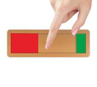 Segnale Occupato Per Porta Bagno, Acrilico Anti Graffio Scorrevole, Segnale Per Sala Conferenze E Riunioni, Per Ufficio Sala Conferenze Hotel Scuola Ospedale Centro Commerciale Area Pubblica