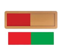 Segnale Occupato Per Porta Bagno,Scorrevole Anti Graffio,Cartello Per Porta Del Bagno Libero O Occupato | Per Ufficio Sala Conferenze Hotel Scuola Ospedale Centro Commerciale Area Pubblica