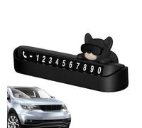 Segnale per Il Numero di Telefono 'Automobile per Il parcheggio temporaneo Fluorescente, Decorazione per la casa, Occhiali da Sole, Segno del Numero di st