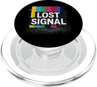 Segnale perso Vaporwave Glitch Art PopSockets PopGrip per MagSafe