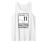 Segnale Stradale Dalton Highway Alaska Route 11 Canotta