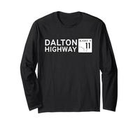 Segnale Stradale Dalton Highway Alaska Route 11 Maglia a Manica