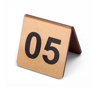 Segnaletica con numeri da tavolo in acrilico, Numeri da tavolo in acrilico multicolore, opzioni di quantità 1 a 100(Gold,1 to 100)