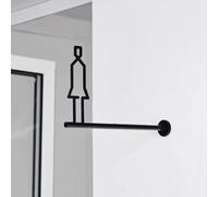 Segnaletica in metallo 3D per uomini e donne, design durevole ed elegante per casa, ufficio e strutture pubbliche