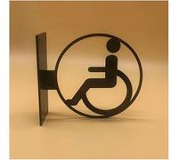 Segnaletica per servizi igienici, Targhe for WC in acrilico 3D, adesivi for porte, targhe for bagni for uomini e donne, guida ai suggerimenti for for(4)