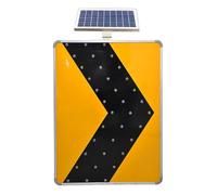 Segnaletica stradale riflettente solare Segnaletica stradale riflettente in alluminio adatta for strade e vie(60 * 80cm)